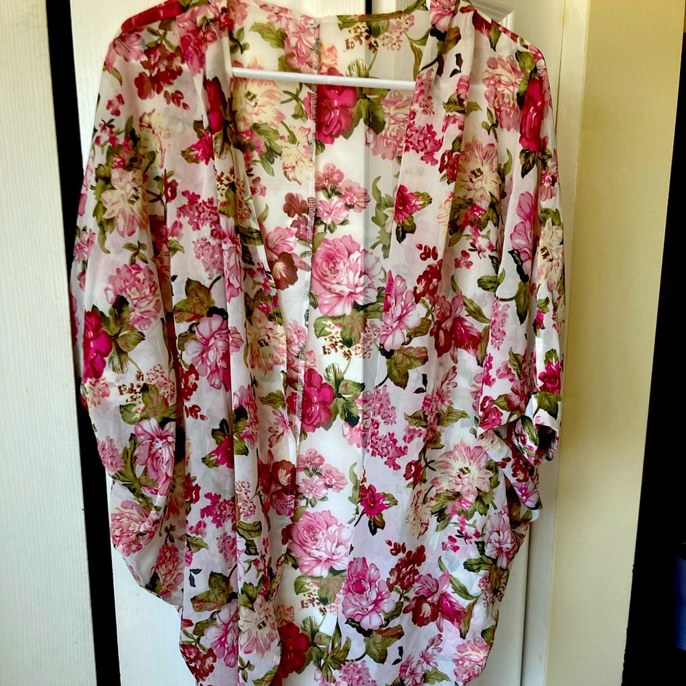 Floral kimono